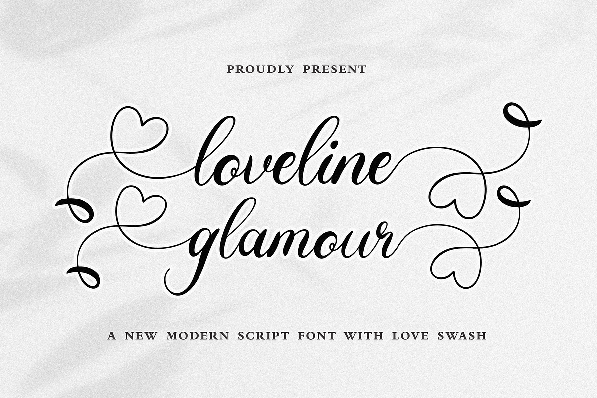 loveline glamour, a Script Font by Essentials Studio (Photo 1 of 10)