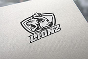 King Lion Mascot & Esport Logo, a Branding & Logo Template by Bagstudio Shop (Thumbnail 3 of 4)
