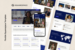Squarespace Template: Robins