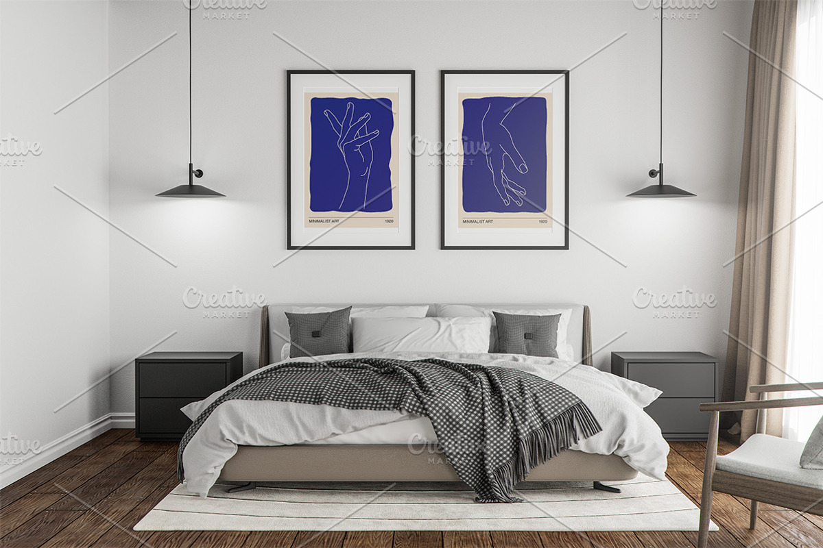Minimalist Line Printable Wall Art, a Background Graphic by C Design Studio (Photo 3 of 17)