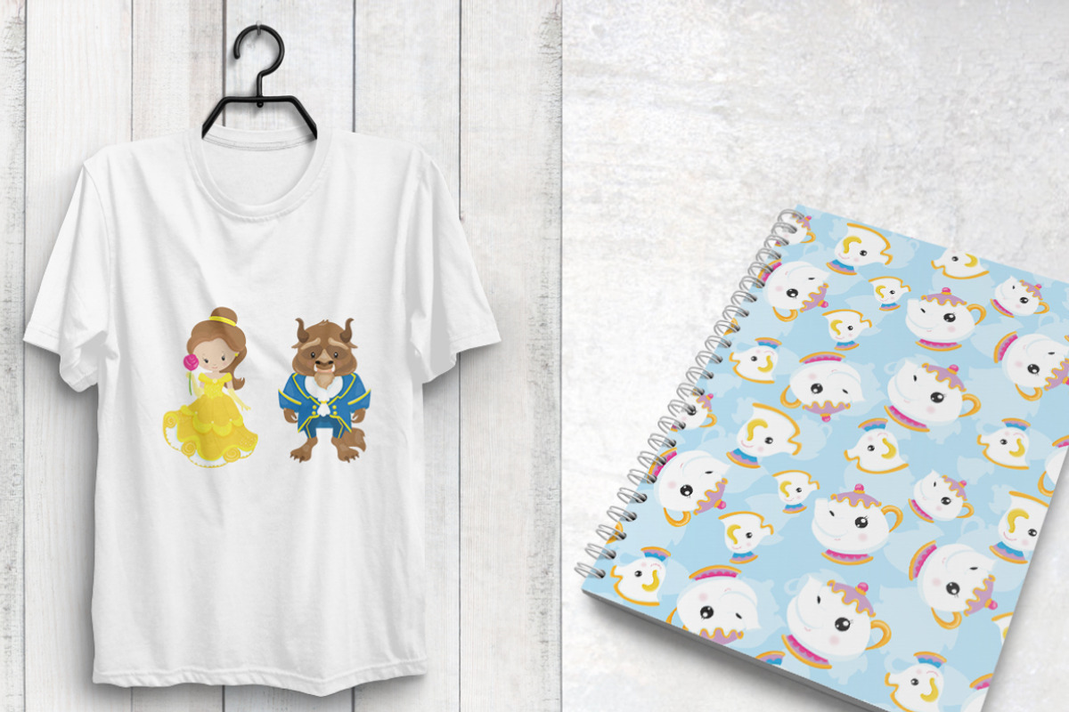 FAIRYTALE PRINCESS, a Pattern Graphic by PrettyPatterns (Photo 4 of 5)