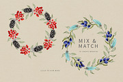 Feathers and Berries, an Illustration by Ingrid Marais Design (Thumbnail 4 of 5)