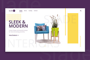 Slade WebSite Template, a Websites & App Template by Restart Technology Shop