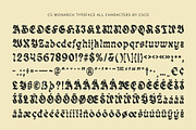 CS Monarch – Blackletter Font, a Sans Serif Font by Craft Supply Co. (Thumbnail 8 of 8)