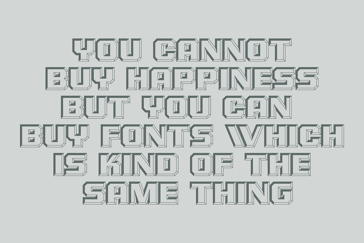 Chiseled Initials - Sans Serif Font, a Sans Serif Font by GG Design (Photo 11 of 11)