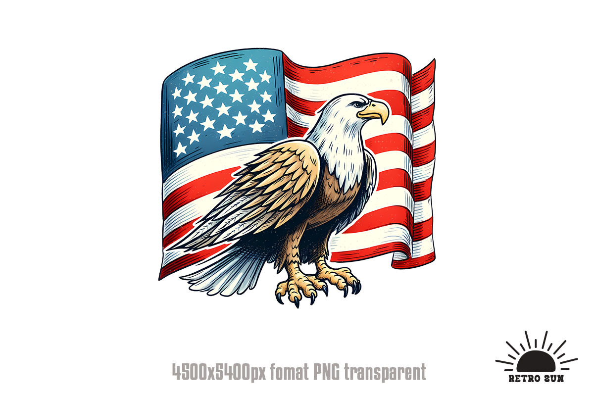 Retro Vintage 4th of July, an Object Graphic by GlitterCraft (Photo 21 of 21)