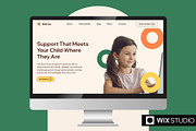 Kid Co. | Tutoring Website Template, a Wix Template by Collette Collabs (Thumbnail 1 of 5)