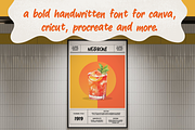Happy Hour | Fun Handwritten Font, a Handwritten Font by Collette Collabs (Thumbnail 2 of 5)