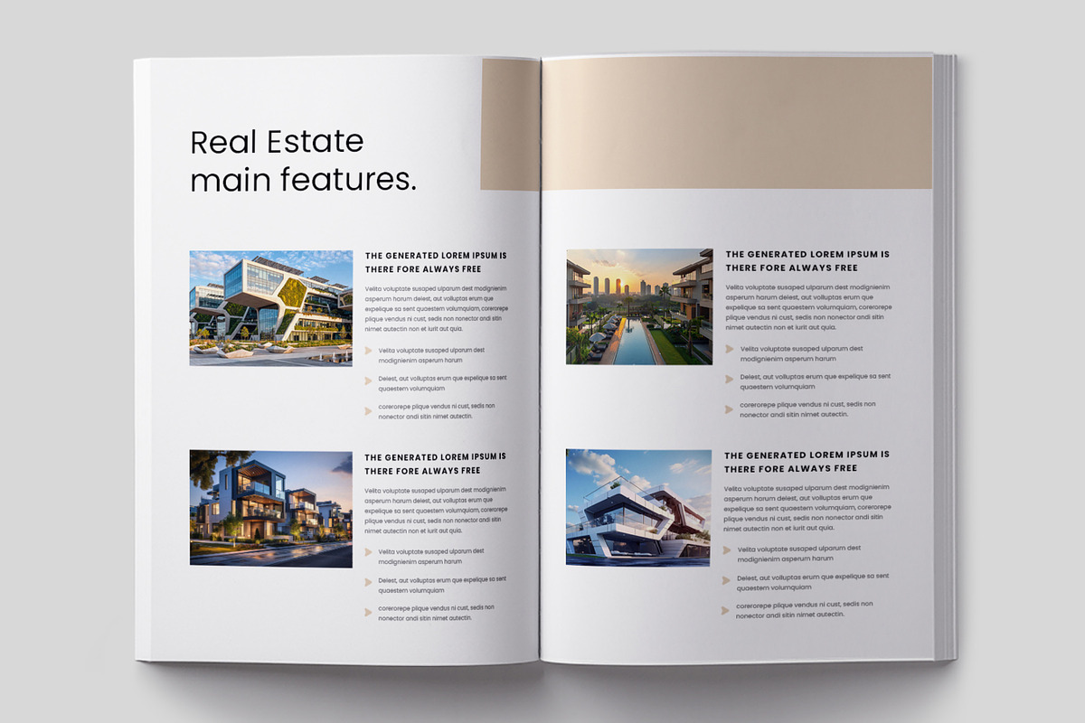 Professional Real Estate Brochure, a Brochure Template by Niofix (Photo 2 of 6)