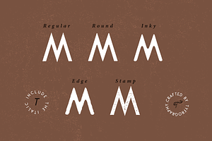 Montharo Typeface Extras