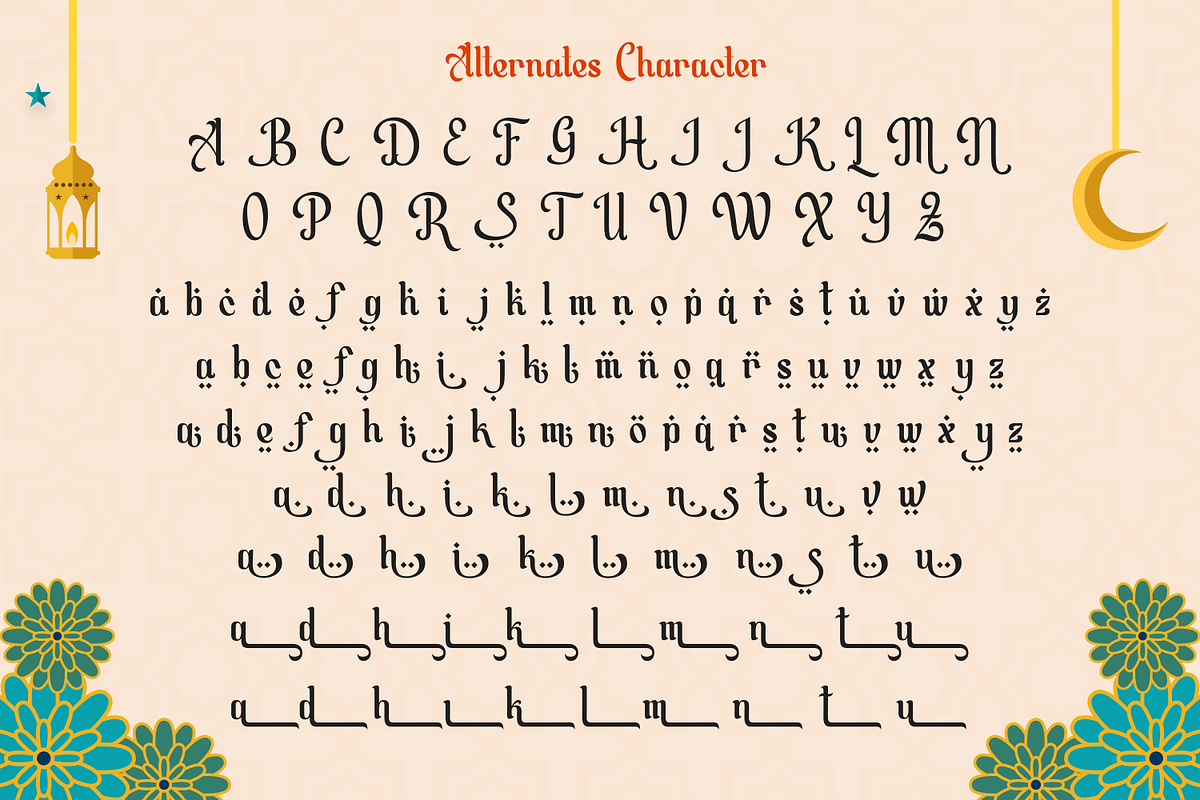 Syahru Ramadan, a Handwritten Font by Umitype (Photo 9 of 9)
