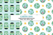 Earth Day Digital Seamless Patterns, a Pattern Graphic by Alanna Messina Design Co (Thumbnail 3 of 8)