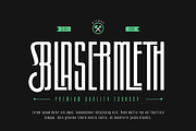AKAGEEH | Retro Condensed Font, a Sans Serif Font by twinstd (Thumbnail 3 of 13)