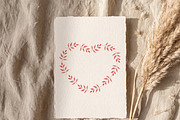 Autumn Leaf Heart Frames PNG, an Object Graphic by Nadia Semyroz (Thumbnail 4 of 5)