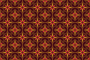 Batik Seamless Pattern in Brown, a Pattern Graphic by Mightyfire
