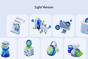 Cripsy Cryptocurrency 3D Icons, a 3D by Welovegraphics (Thumbnail 5 of 10)