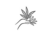 Hand Plant Growth Bundle, an Illustration by yasushie (Thumbnail 5 of 31)