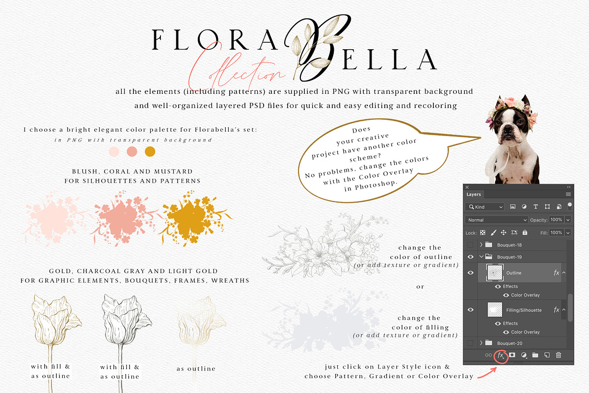 Elegant Botanical Set, an Illustration by TL Design (Photo 16 of 18)