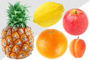17 fresh fruits, an Object Graphic by Fruits+Veggies (Thumbnail 3 of 3)