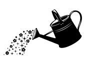 Watering Can Silhouette Bundle, an Illustration by Gaye Art (Thumbnail 25 of 31)