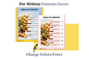 Portion Size Cheatsheet, a Books & Magazine Mockup by Millennials Marketing (Thumbnail 6 of 7)