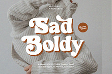 SadBoldy - Retro Display Serif