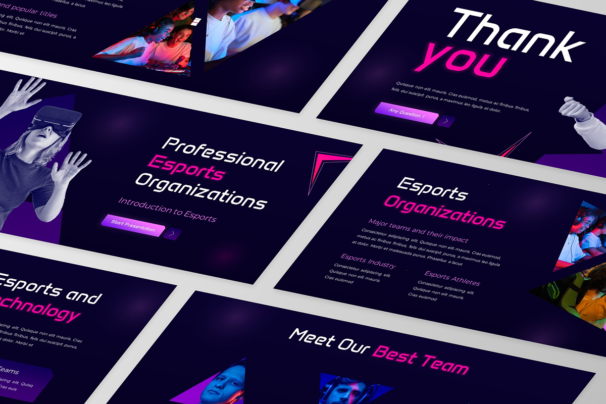 Professional E-Sport - E-Sport, a Presentation Template by GraphauseProject (Photo 3 of 6)