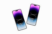 iPhone 14 Pro Max Mockup, an iPhone Mockup by UnicDesign (Thumbnail 10 of 10)