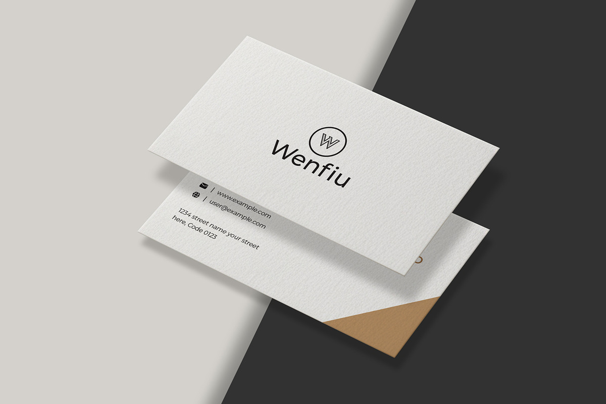 Business Card Mockup, an Advertising Mockup by CreativeShaper (Photo 1 of 2)