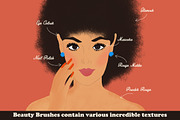 Beauty Brushes for Procreate, a Brush Add-On by Biso Studio (Thumbnail 2 of 5)