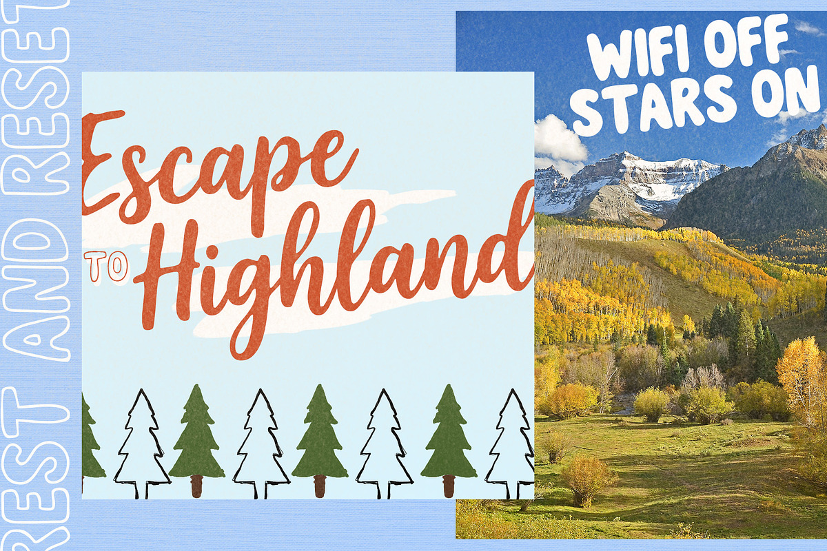 Spiced Autumn Playfull Dual Font, a Handwritten Font by deadlock studio (Photo 4 of 10)