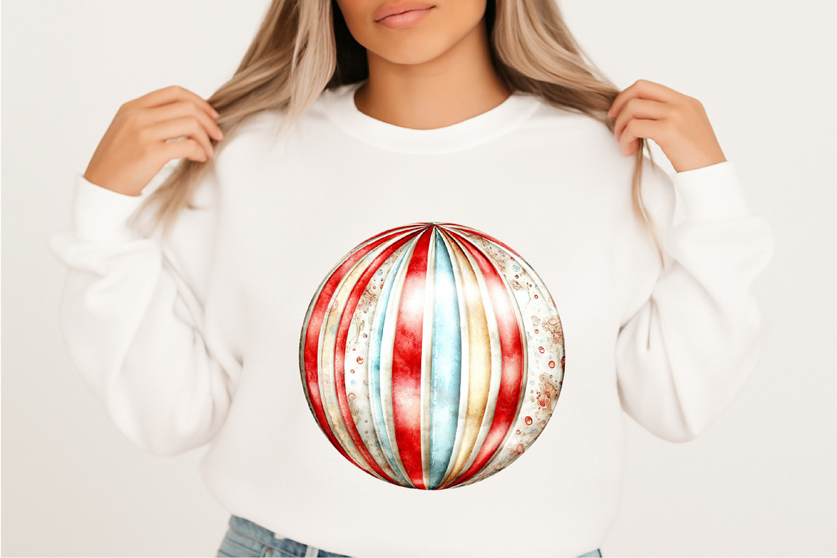 Whimsical Summer Beach Ball Clipart, an Illustration by SVGArt (Photo 3 of 9)