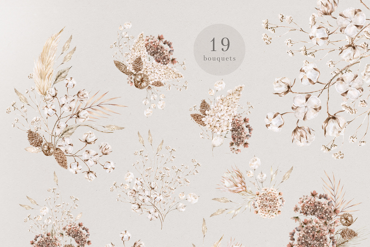 Boho winter atmosphere, a Decorative Illustration by astelenadesign (Photo 5 of 10)