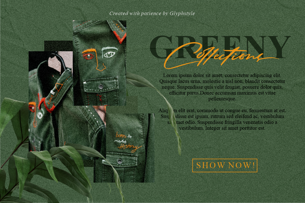 Solustion Bold Signature, a Script Font by Glyphstyle (Photo 11 of 11)