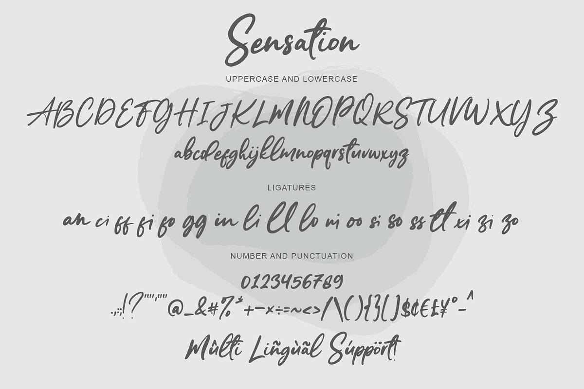 Add Personal Touch with Sensation font