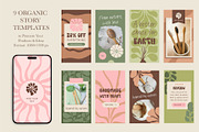 Matisse Botanical Social Media Kit, a Social Media Template by Lettering_Logo (Thumbnail 3 of 7)