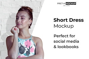 Short Dress Mockup
