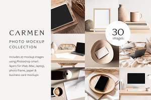 Carmen Photo Mockup Bundle