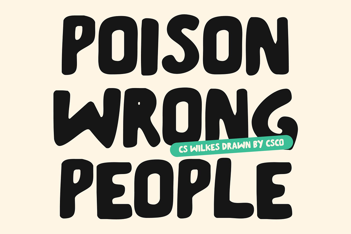 CS Wilkes Drawn, a Sans Serif Font by Craft Supply Co. (Photo 7 of 8)