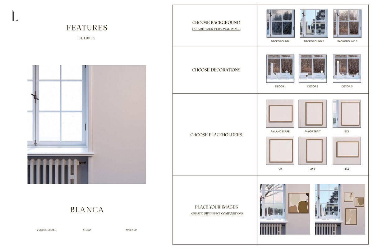 Blanca Video Mockup Kit, a Product Mockup by LINII (Photo 7 of 12)