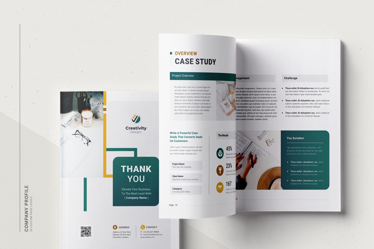 Company Profile | InDesign & MS Word, a Brochure Template by Creativity-Design (Photo 10 of 11)