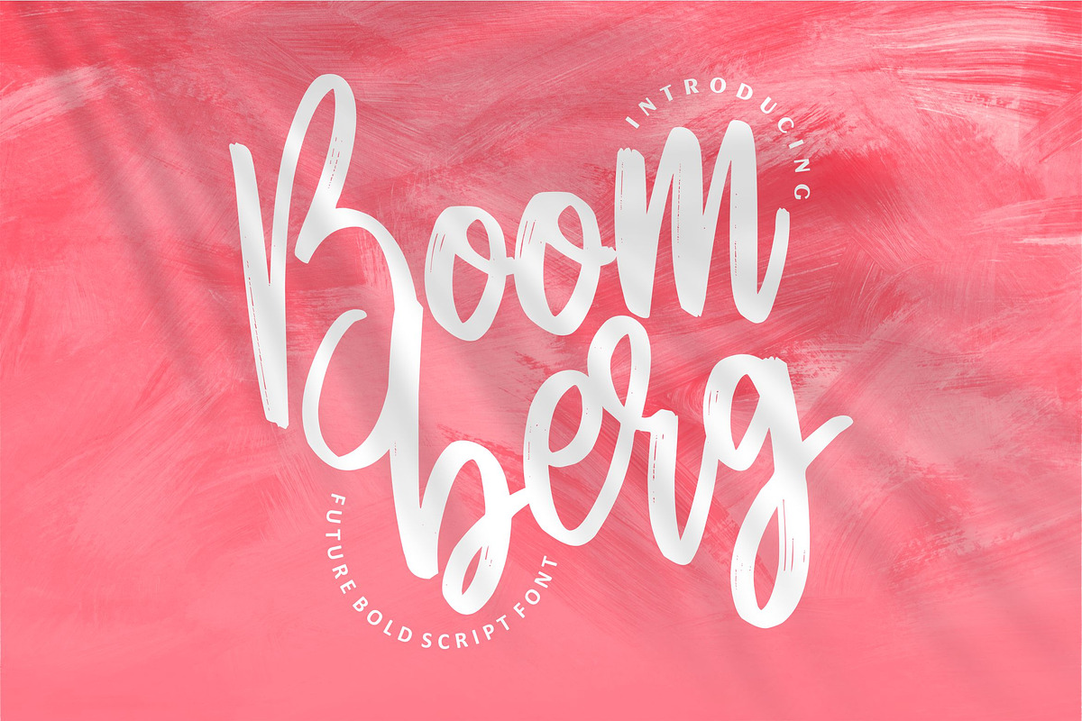 Boomberg, a Script Font by Barkah (Photo 1 of 10)