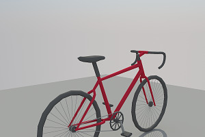 Low Poly Bike