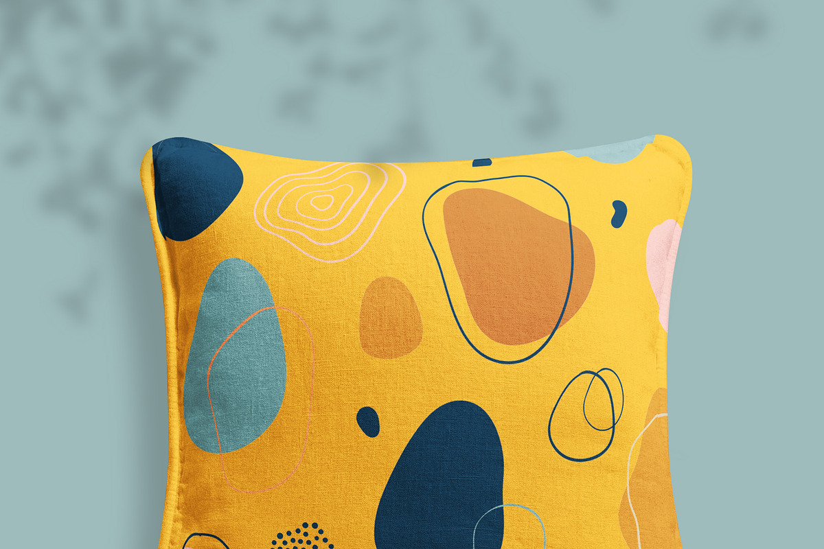 Linen Pillow 15x Mock-ups Set, a Household Mockup by Mocca Mockups Store (Photo 7 of 32)