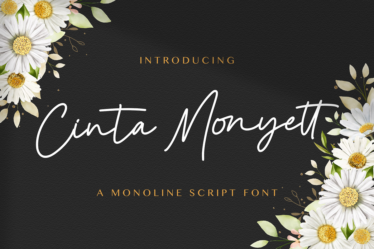 Cinta Monyett - Handwritten Font, a Script Font by StringLabs (Photo 1 of 9)