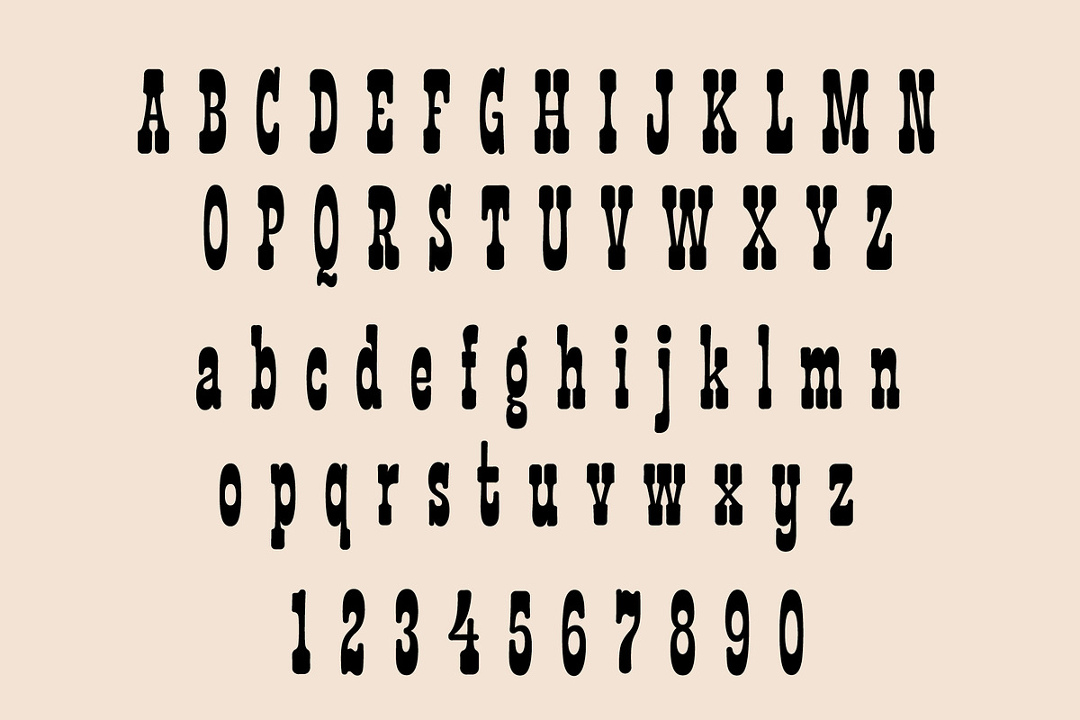 Yeehaw, a Font by Loudoun Design Co. (Photo 2 of 6)