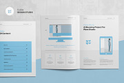 FLORA | Brand Proposal Template, a Brochure Template by KreateTribe (Thumbnail 5 of 9)