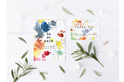 Autumn wedding card set, an Invitation Template by TurquoiseDesign (Thumbnail 4 of 4)