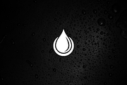 Modern Water Droplet Logo, a Branding & Logo Template by Luxury Logos (Thumbnail 2 of 4)