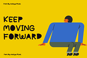 Capytain | Playful Cutout Font Duo, a Blackletter Font by Ashiya Pixel (Thumbnail 3 of 10)